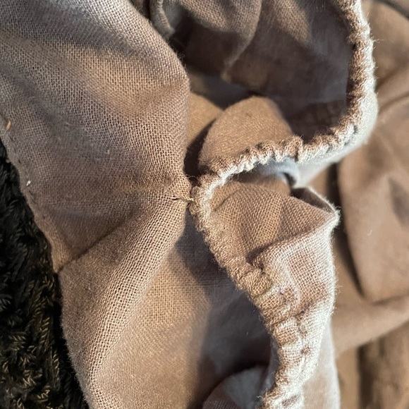 Black crochet sack bag - Picture 7 of 8